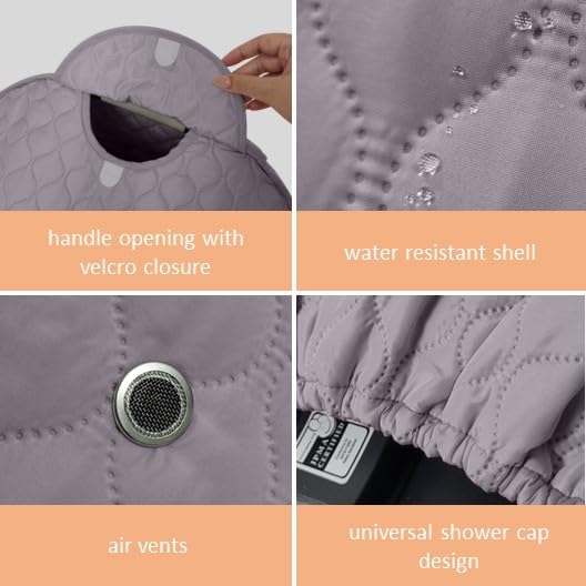 liuliuby Baby Car Seat Weather Shield | Warm Quilted Winter Cover with Clear Window for Infant Carseat | Keeps Babies & Newborn Protected in Cold | Car Seat Cover for Boys & Girls (Gray)