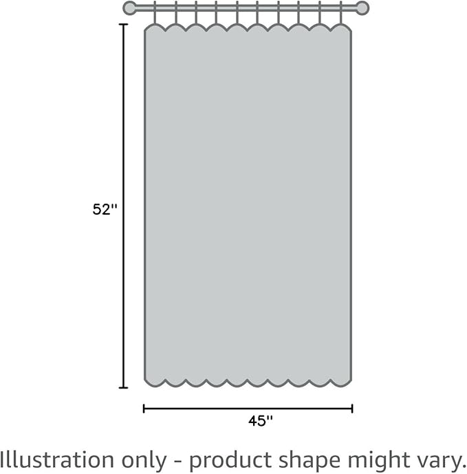 MYSKY HOME Fall Kitchen Curtains 45 Inch Long Floral Blackout Curtains for Room Darkening Thermal Insulated Panels Light Blocking Grommet Rustic Curtains for Dormer Window, 52" Wide, 2 Panels, Orange