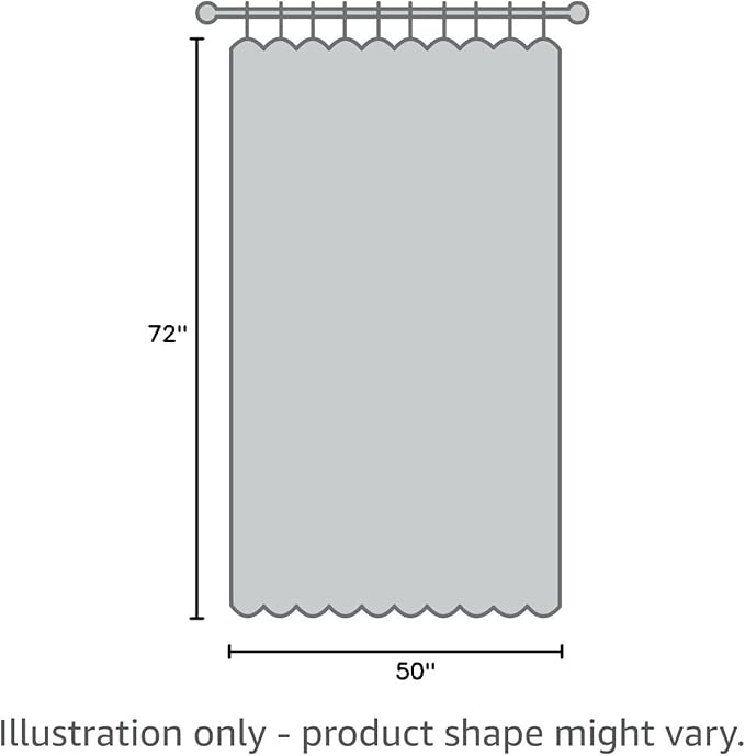 DUALIFE Blackout Linen Curtains 72 Inch Curtains 2 Panels Energy Smart Light Blocking Thermal Insulated Window Drapes for Bedroom Back Tab/Hook Belt/Rod Pocket 50x72 Inch 2 Panels Set Dusty Stone Blue