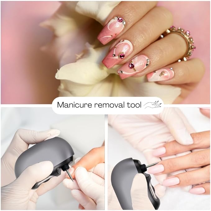 Electric Nail Clipper for Babies, Adults and Seniors, Baby Nail Clippers with Light and Built-in Nail Storage, Safe Baby Nail File and Electric Baby Nail Trimmer, Automatic Electric Nail File