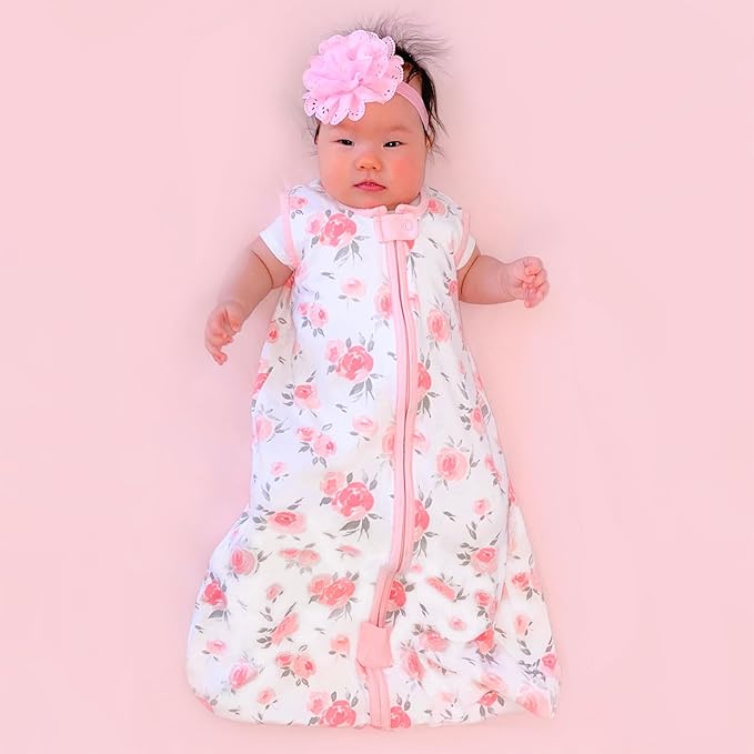 Mama Cheetah Baby Sleep Sack 2.5 TOG, Organic Cotton Baby Wearable Blanket with Two-Way Zipper, Swaddle Transition Baby Sleeping Bag for Newborn Infant Toddler Boy Girl, 18-24 Months