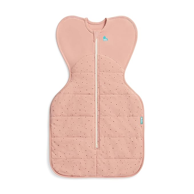 Love to Dream Warm Swaddle UP 2.5 TOG Baby Sleep Sack for Autumn & Winter | Arms Up Position for Self-Soothing, Calms Startle Reflex | Medium 13β19 lbs, Rose