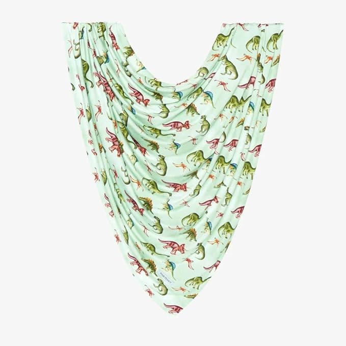 Posh Peanut Baby Swaddle Blanket & Beanie - Matching Newborn Swaddle Set, Doubles As Receiving Blanket or Nursing Cover (Buddy)
