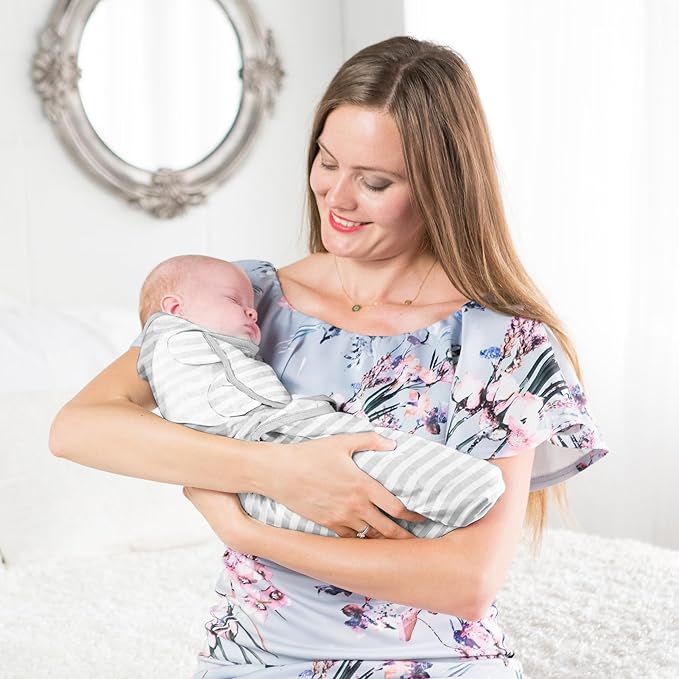 Mama Cheetah Preemie Swaddle Blanket with Zipper, Newborn Swaddle Sack, Baby Swaddles Sleep Sack, Baby Swaddle Wrap for Baby Boy & Baby Girl, 3-Pack