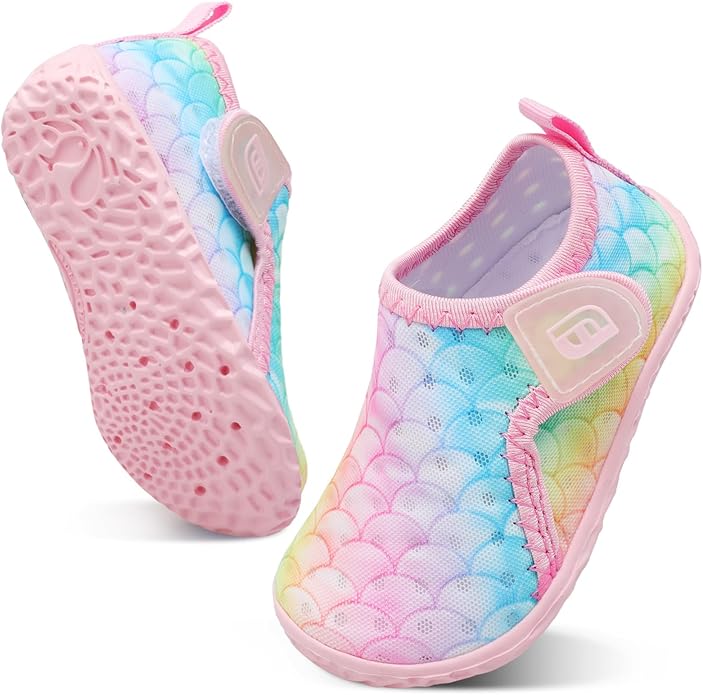 JOINFREE Baby Toddler Water Shoes Boys Girls Sandals Barefoot Kids Breathable Sneakers Shoes for Walking Running