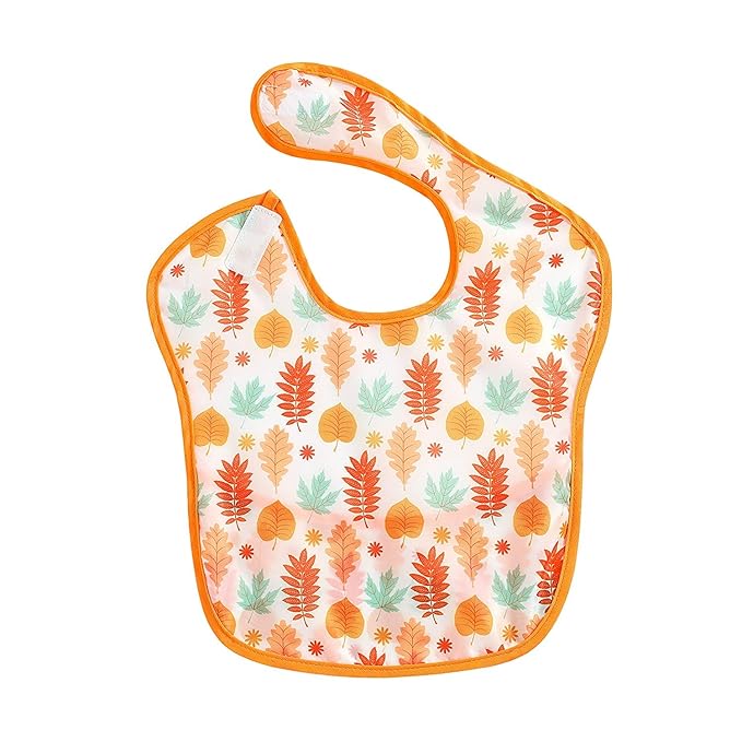 PandaEar 3 Pack Super Light Weight Baby Bib, Waterproof, Washable, Stain Oil and Odor Resistant 12-48 Months (Girl)