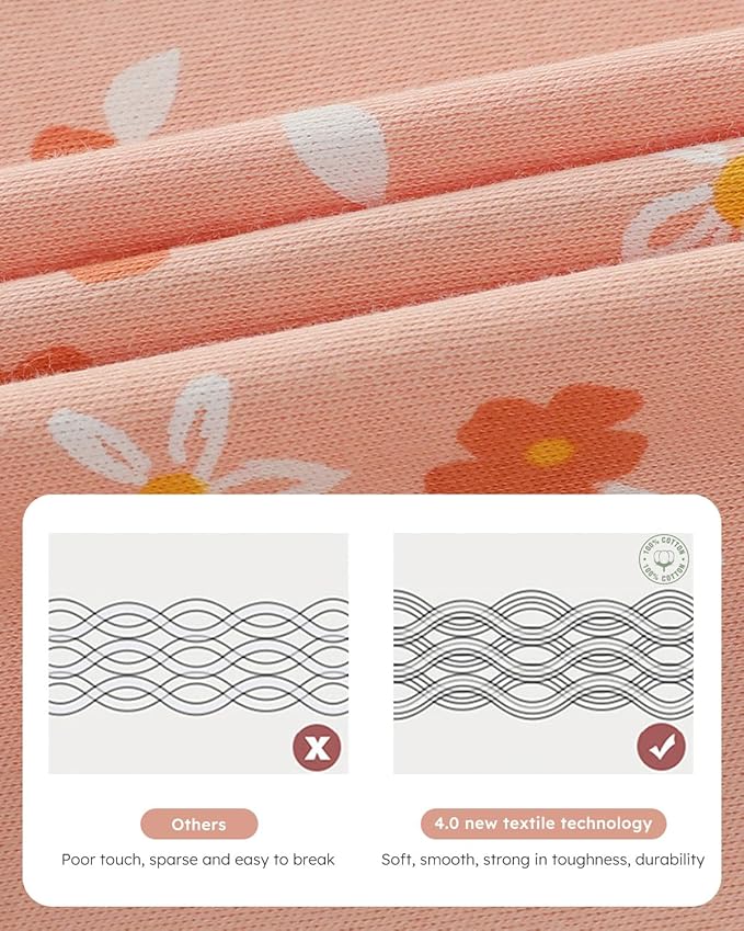 Yoofoss Baby Sleep Sack 18-24 Months Wearable Blanket for Babies 100% Organic Cotton 2-Way Zipper TOG 0.5 Toddler Sleeping Sack 3 Pack, Comfy Lightweight Sleep Sacks