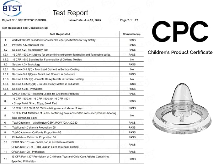 Sippy Spout Nipples for Dr. Brown's Wide-Neck Bottles & Sippy Spout Bottles,Leak-Proof Replacement Silicone Bottle Spouts Nipple BPA-Free, 6m+, 4 Count