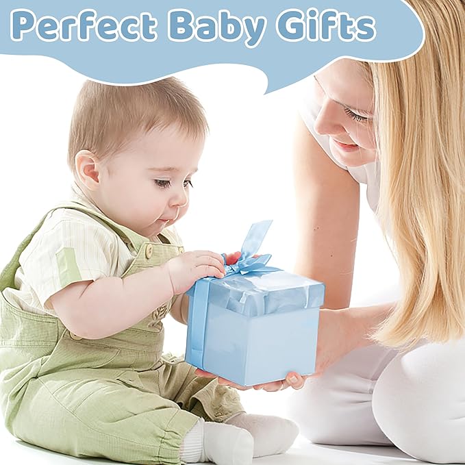 Bufims Silicone Baby Feeding Set, Baby Led Weaning Supplies, Eating Essentials Utensils with Suction Plate and Bowl, Pocket Bib, Sippy Cup with Lid, Forks Spoons Snack Container, for 6+ Months, Blue