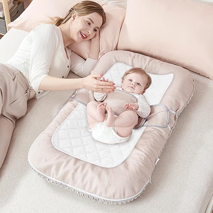 Changing Pad Liner - 5 Pack (Improved Thickness) 14" x 26" Superior Viscose Terry Surface, Waterproof & Absorbent Diaper Changing pad Liners