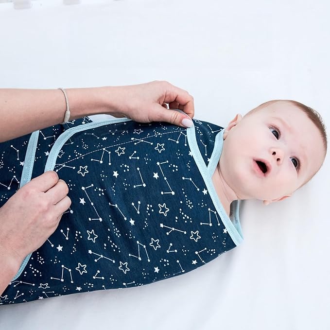 insular Baby Swaddle Wrap, Swaddle Blanket for Newborn and Infant, Adjustable Swaddling Set for Boy and Girl, Soft Cotton Baby Sleep Sack 3 Pack, Horse, Small(0-3 Month)