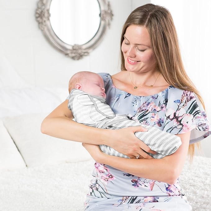 Mama Cheetah Baby Swaddle Blanket with Zipper, Newborn Swaddle Sack, Baby Swaddles Sleep Sack 0-3 Months, Baby Swaddle Wrap for Baby Boy & Baby Girl, 3-Pack