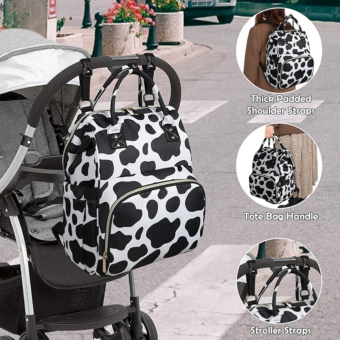 Diaper Bag Backpack Multifunction Maternity Diaper Bag for Baby Girls & Boys Large Capacity Travel Nappy Bags