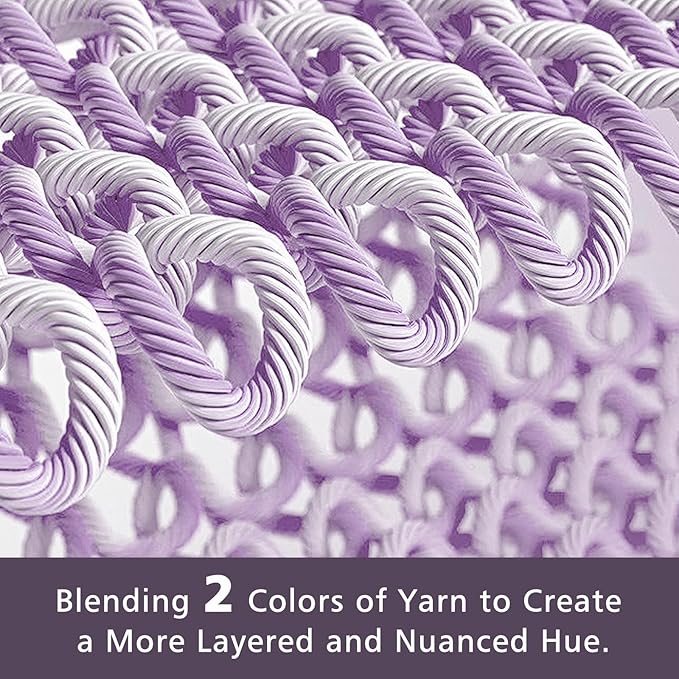 EMME Cotton Muslin Twin XL Blanket Breathable Gauze Blanket Soft Lightweight Blankets Adults Gifts for Women (Purple, 66"x90")