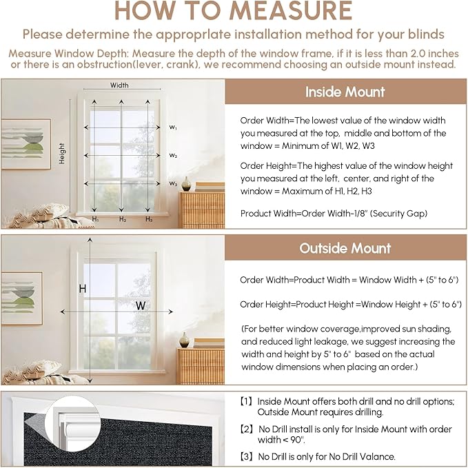Kincmo No Drill Motorized Blinds with Remote, 100% Blackout Roller Shades for Windows, Custom Electric Blinds Compatible with Alexa, Apple Homekit, Google Home (100% Blackout Eclipse Onyx Black)