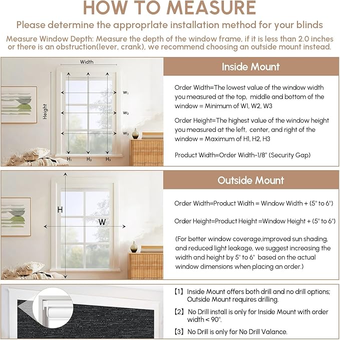Kincmo No Drill Motorized Blinds with Remote, 100% Blackout Roller Shades for Windows, Custom Electric Blinds Compatible with Alexa, Apple Homekit, Google Home (100% Blackout Starscape Black)