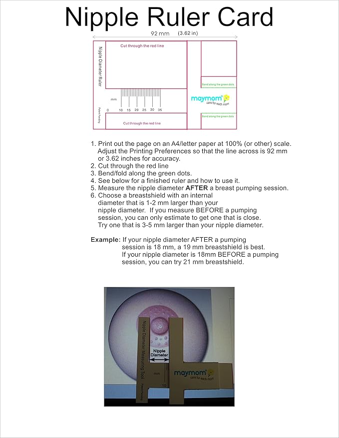 Maymom Wide Neck Pump Part for Spectra S1 S2 9 Plus Breastpump; Incl Wide Mouth Flange (One flange-32mm);Not Original Flange; Not Original Spectra Baby USA Parts