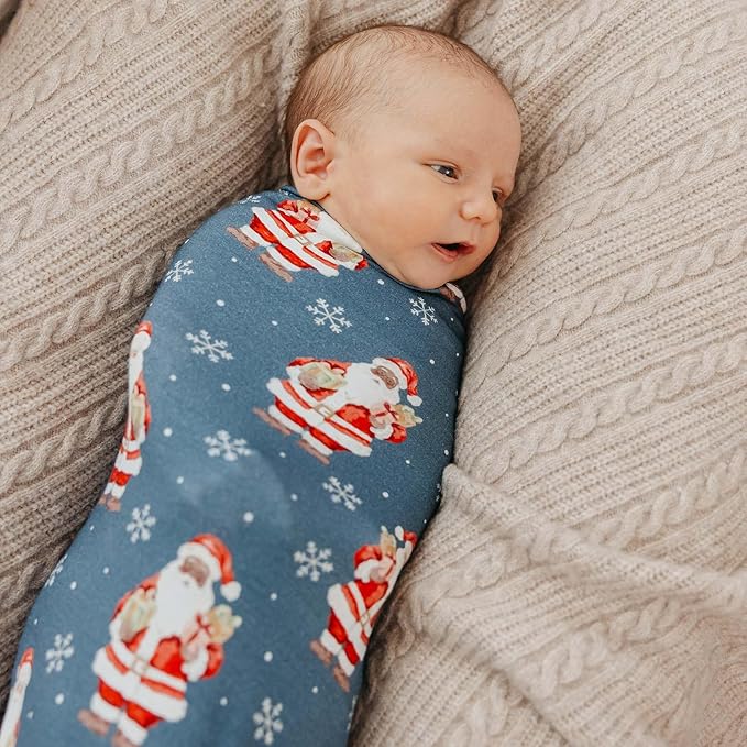 Copper Pearl, Santa Claus Bamboo Swaddle