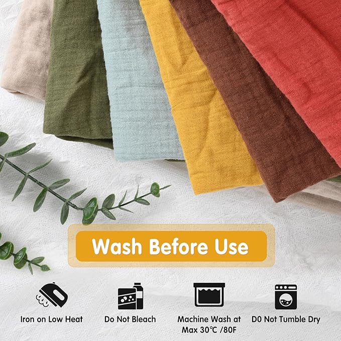 PET REJOIR Muslin Fitted Crib Sheets for Girls & Boys-2 Pack 28"x 52" Soft Baby Mattress Sheet-No Slip Boho Neutral Breathable Toddler Cotton Bedding Sage Green & Beige