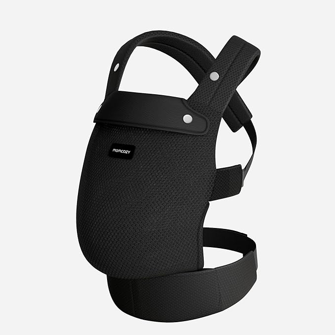 Momcozy Breathable Mesh Baby Carrier, Ergonomic and Lightweight Infant Carrier for 7-45lbs with Enhanced Lumbar Support, All Day Comfort for Hands-Free Parenting, Air Mesh-Black