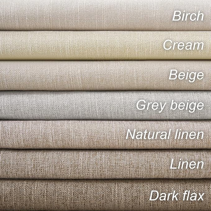 Topfinel 100 Inch Long Black Out Custom Drapery Panels, Cream White Blackout Off-White Curtains, Nursery Kids Heat Blocking Sound Block Tab Top Rod Pocket Curtains for Patio Bay Window Winter