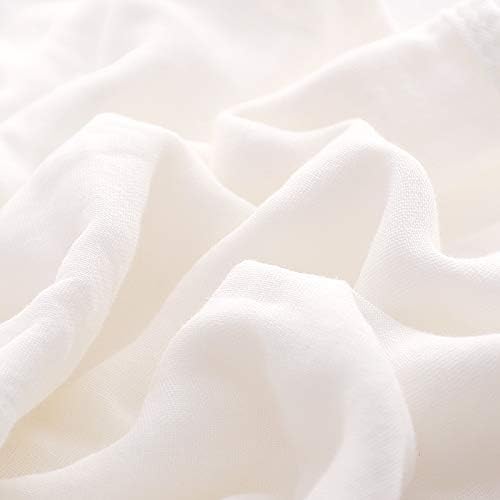 MUKIN Baby Burp Cloths - Burp Cloth Sets for Unisex. Perfect for Newborn Baby Burping Cloths/Burp Bibs. Newborn Burping Rags for Boys and Girls (White)