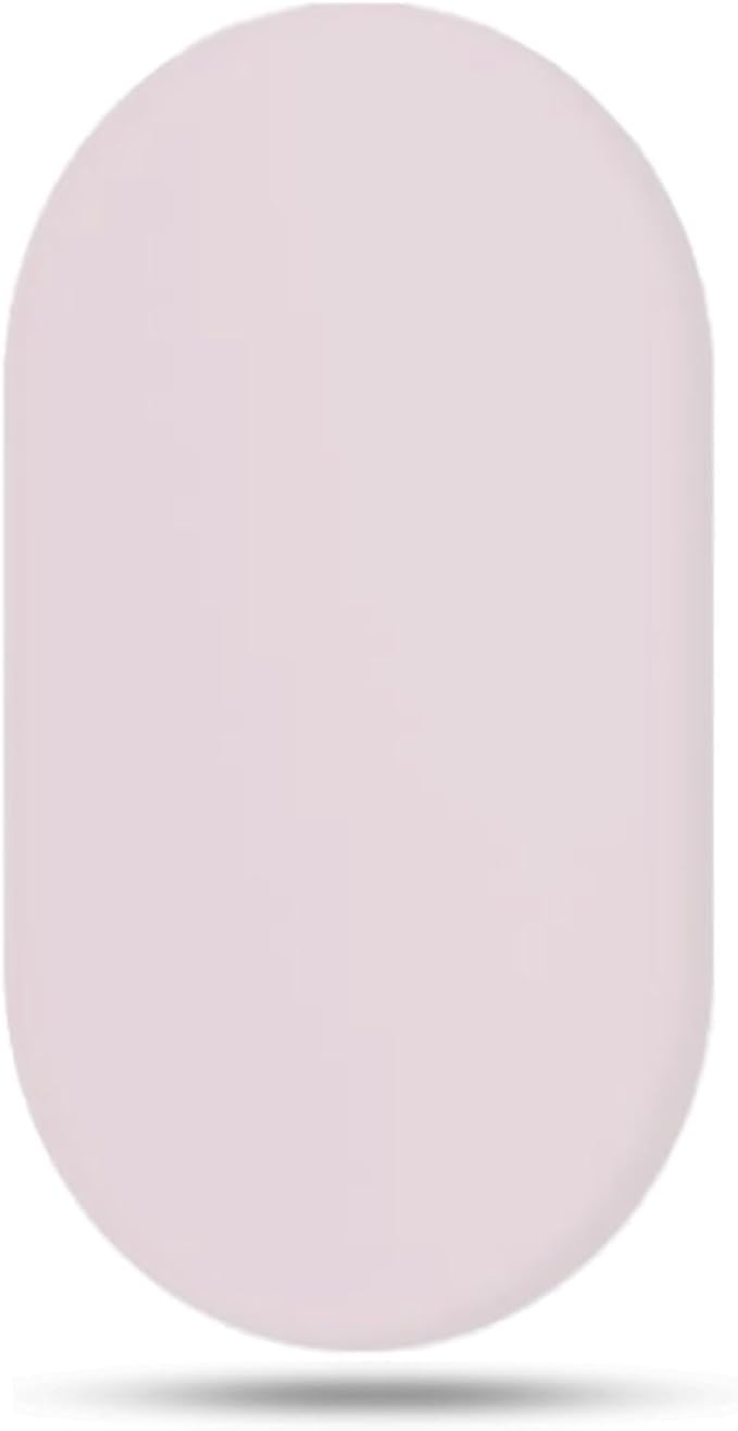 Vegan Leather Bassinet Sheets for Baby, Waterproof Wipeable, Extra Thick & PortableFit for Hourglass Oval Rectangular Cradle Pad Sheets, Standard Cradle Safe Sheets for Baby Boys Girls 32"x16"(Pink)