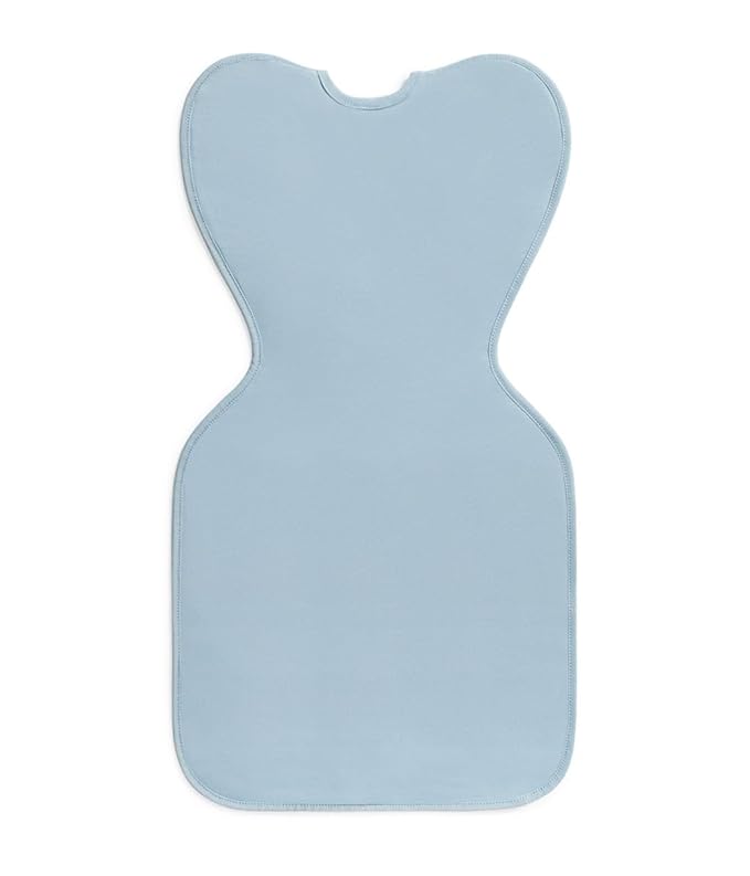 Love to Dream Swaddle, Baby Sleep Sack, Swaddle Up Self-Soothing Swaddles for Newborns, Get Longer Sleep, Snug Fit Helps Calm Startle Reflex, Lite 0.2 Tog, 5-8.5 lbs, South Blue