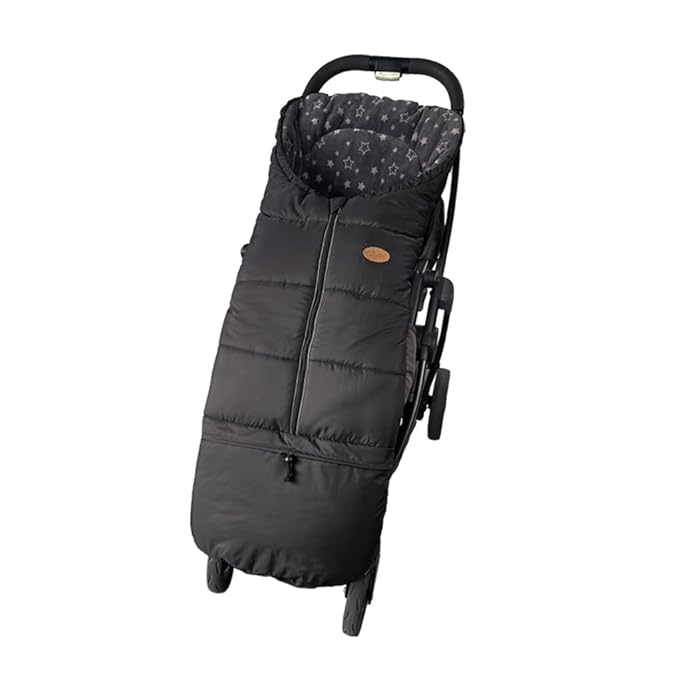CozyMe Stroller Cover for Winter with Length Extension from Newborn to 5T,Anti-Slip and Water_Resistant Cozy Stroller Blanket,Infant Bassinet Bunting Bag, Anti-Kick Stroller Footmuff for Toddler