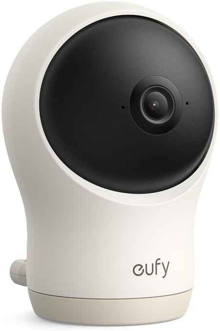 eufy Baby Monitor C10 with 2K HD Camera, 4.5" 480p Display, 4× Zoom, Pan-Tilt, Night Vision, Hybrid Wi-Fi & No Wi-Fi Connection, 12 H Battery, Motion, Cry, Noises, Temperature Alters, 2-Way Talk, VOX