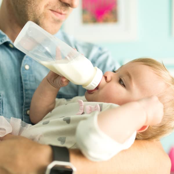 Evenflo Feeding Classic BPA-Free Silicone Medium Flow Nipples - 3 Months+, Clear (Pack of 2)