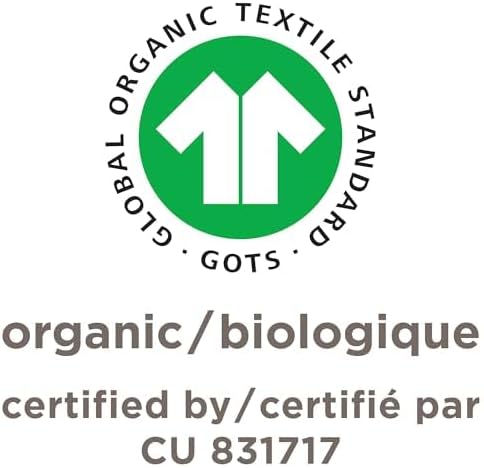 Burt's Bees Baby Essential Organic Cotton Fitted Crib Sheet, Breathable for Boy Girl Standard Crib & Toddler Mattresses