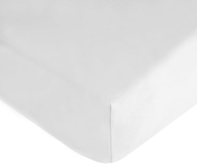 American Baby Company Fitted Crib Sheet 28" x 52", Soft Breathable Neutral 100% Cotton Jersey Sheet, Bear, for Boys and Girls, Fits Crib and Toddler Bed mattresses