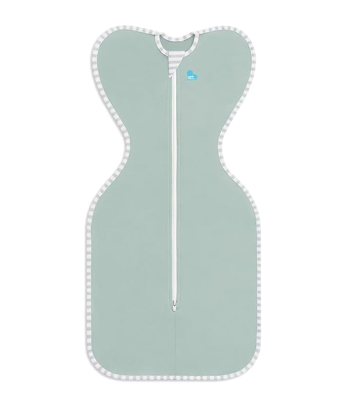 Love to Dream Swaddle Up, Baby Sleep Sack, Self-Soothing Swaddles for Newborns, Get Longer Sleep, Snug Fit Helps Calm Startle Reflex, Lite 0.2 Tog, 13-19 lbs, Olive