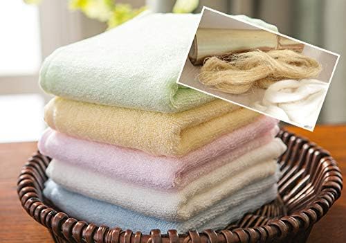 Tosnail 20 Pack 10" x 10" Ultra Soft Bamboo Fiber Baby Bath Washcloths and Towels - Assorted 5 Colors