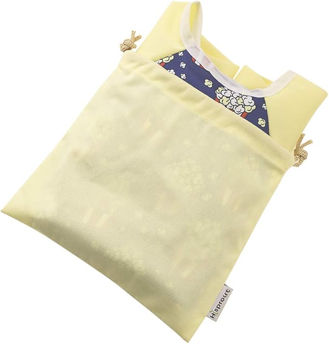 Hi Sprout Infant Toddler Baby Waterproof Sleeved Bib, Bib with Sleeves&Pocket, 6-24 Months