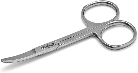Baby Nail Scissors With Round Tip 4.5" Eyebrow, Dry Skin, Eyelash, Nose Hair For Men And Women Daily Use