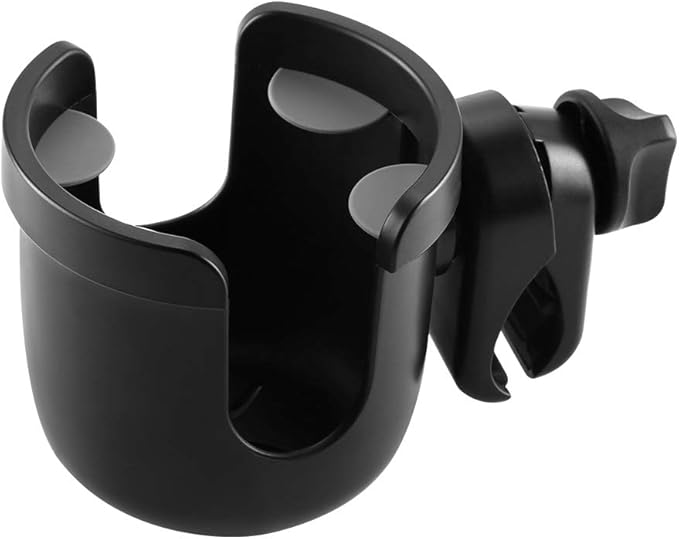Accmor 2-in-1 Walker Cup Holder with Hook Set, Wheelchair Cup Holder, Rollator Cup Holder, Cup Phone Holder for Walker, Wheelchair, Rollator, Mobility Scooter