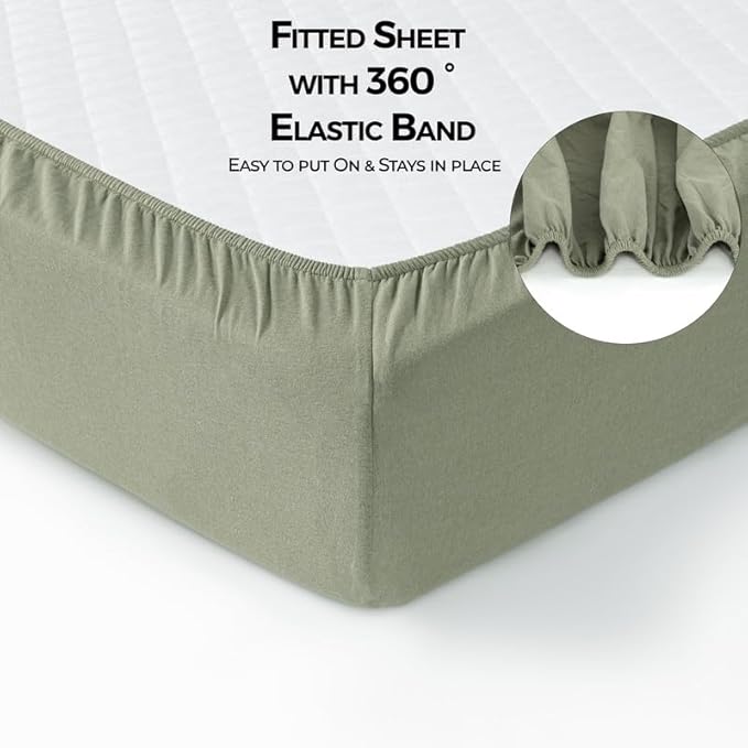 Dreamology Cotton Jersey Crib Sheets Fitted,Boys,Girls,Soft,2 Pack,100% Cotton Crib Sheet,Standard Crib Sheets,Baby Mattress Sheets for Standard Crib and Toddler Bed Sheets,52x28 Crib Mattress Sheets