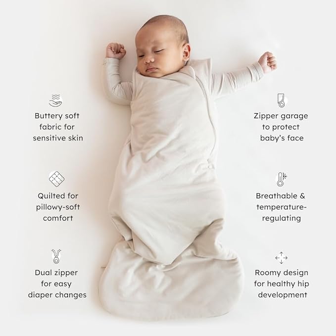 KYTE BABY Unisex Rayon made from Bamboo Sleep Bag for Babies and Toddlers, 2.5 Tog