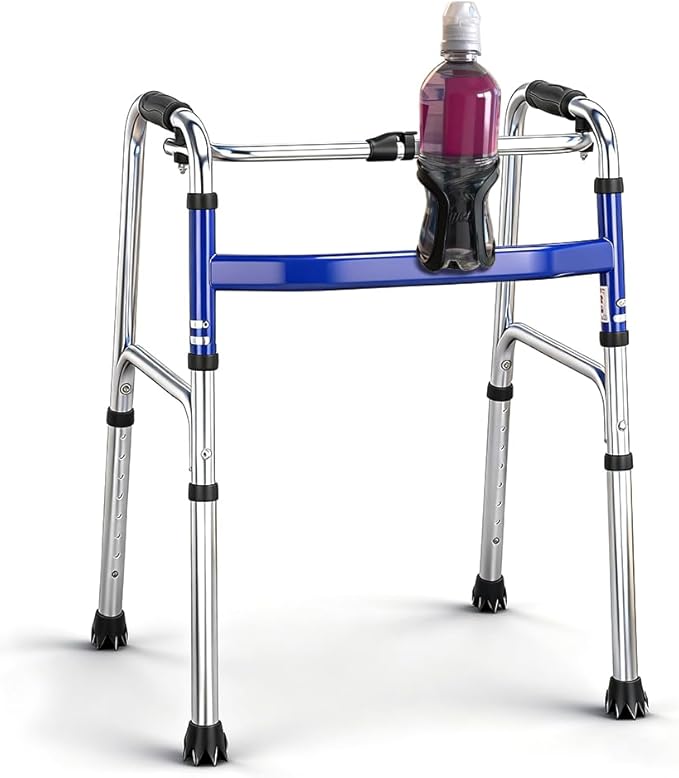 Walker Cup Holder, Wheelchair Cup Holder, Universal Drinks Holder for Walker, Wheelchair, Rollator, Mobility Scooter Accessory for Elderly Seniors