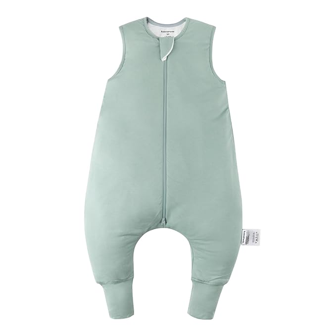 BubblePanda Rayon Made from Bamboo Toddler Sleep Sack with Feet 24-36 Months 1.0 Tog Ultra Soft Toddler Sleeping Sack 2t-3t Sleep Bag Walker Quilted Wearable Blanket with Legs 2-Way Zipper Lightweight