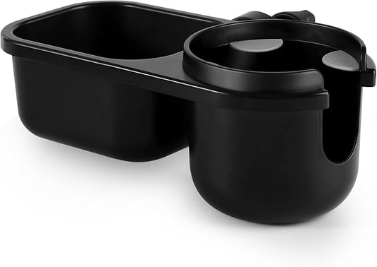 Accmor Stroller Cup Holder with Tray, Universal Cup Holder Tray for Uppababy Nuna Doona Strollers, Bottle Drinks Holder for Stroller, Wheelchair, Walker