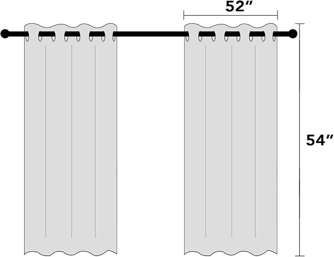 PrinceDeco Primitive Textured Linen 100% Blackout Curtains for Bedroom/Living Room Energy Saving Window Treatment Curtain Drapes, Burlap Fabric with White Thermal Insulated Liner (52 x 54 Inch, Teal)