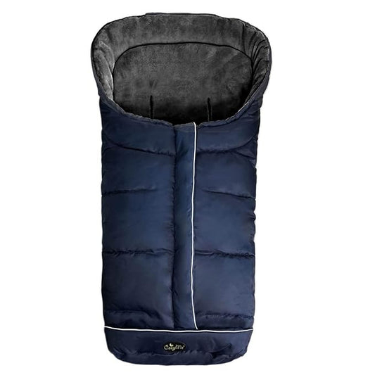 CozyMe Stroller footmuff, 3-in-1 Winter Baby Bunting Bag, Water Resistant Stroller Blanket Bunging Bag,Multi Purpose Fleece Lined Warm Hooded Sleeping Bag for Baby Winter Stroller Cover,6-36M