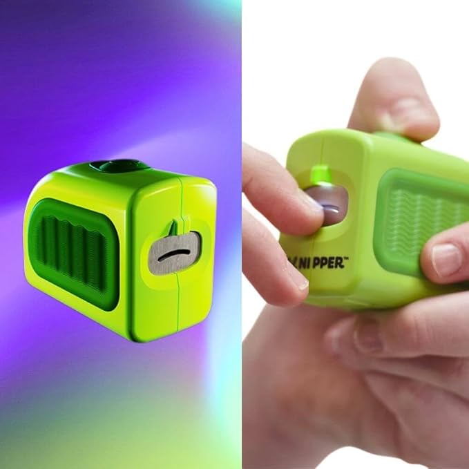 Electric Nail Clipper with Catcher for Kids, Children, Tweens - Safe and Easy to Use. Rechargeable Safety Fingernail Trimmer for Kids 5-12 yrs Old