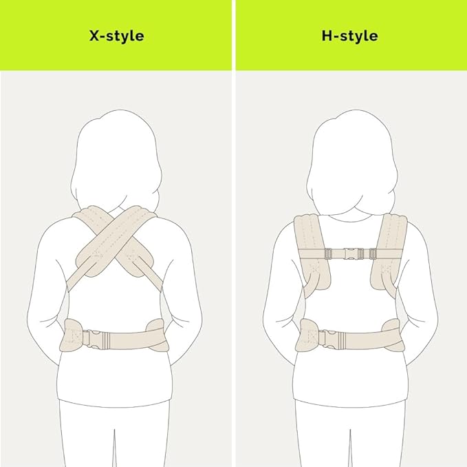 Ergonomic Baby Carrier Newborn to Toddler, Lightweight & Breathable Cotton Infant Carrier for Hands Free Comfort (Black)