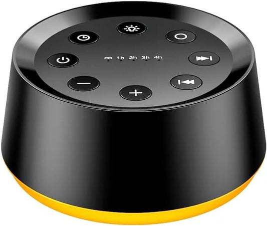 Brown Noise Sound Machine with 30 Soothing Sounds 12 Colors Night Light White Noise Machine for Adults Baby Kids Sleep Machines Memory Function 36 Volume Levels 5 Timers for Home Office Travel