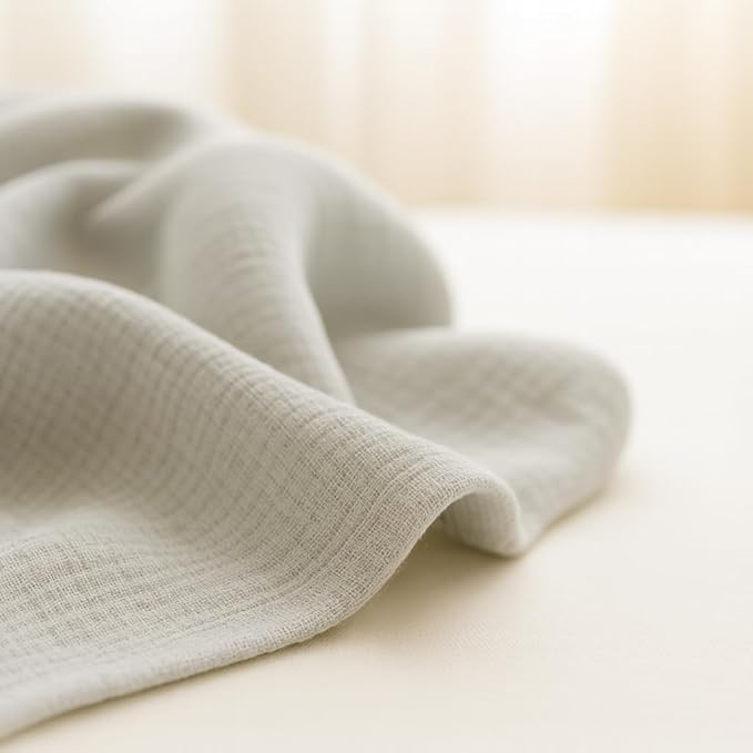 Soft 100% Cotton Swaddles for Newborns, 2- Pack - Large, Breathable Baby Blanket - Versatile, Durable Muslin Swaddle Blankets - Perfect Newborn Essentials