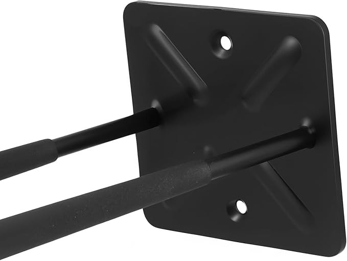SINJEUN 6 Pack 12.4 Inch Garage Storage Hooks, Heavy Duty Garage Hooks Garage Wall Organizer for Car Tires, Ladders, Chairs, Ropes, Power Tools, Garden Tools, Black